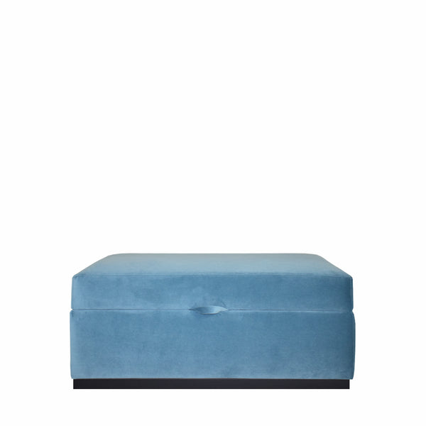 Topaz Storage Ottoman