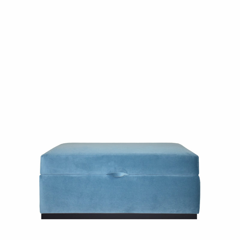 Topaz Storage Ottoman