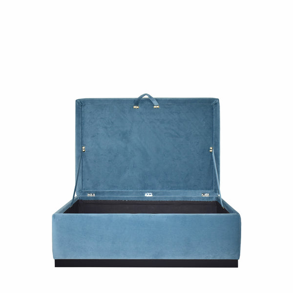 Topaz Storage Ottoman